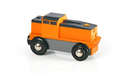 Frachtlokomotive klein Orange