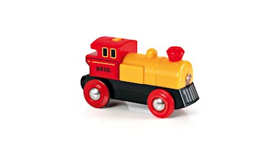 Lokomotive Gelb - Rot