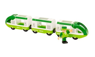 Grüner Reisezug