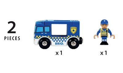 Polizeiwagen Light & Sound