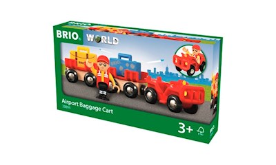 Flughafen Gepäckwagen