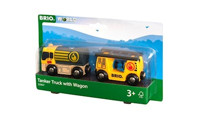 Tankwagen mit Anhänger