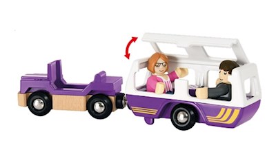 SUV mit Wohnwagen