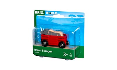 Flusspferd und Wagen