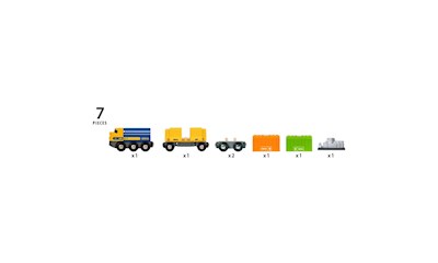 Güterzug mit 3 Waggons