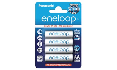 4xAA Pack, 1900 mAh, Panasonic