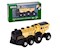 Goldene Batterielok mit Licht und Sound