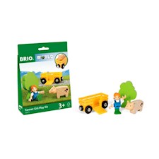 Spielpäckchen Bäuerin mit Schwein
