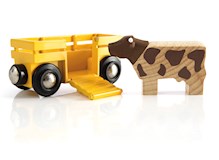 Tierwagen mit Kuh